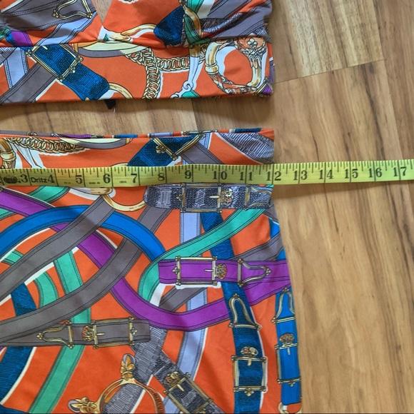 Wow Couture 2 Piece Bikini Top and Skirt - Picture 12 of 14